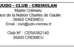 Interclub JUDO CLUB CREMOLAN