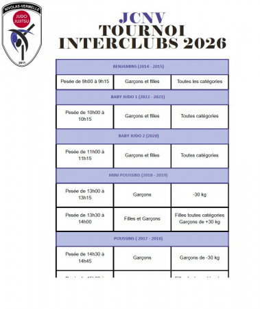 Interclub NIVOLAS VERMELLE