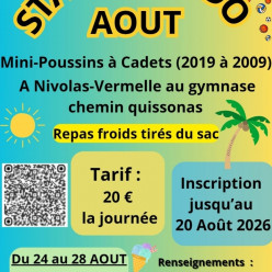 stage judo été